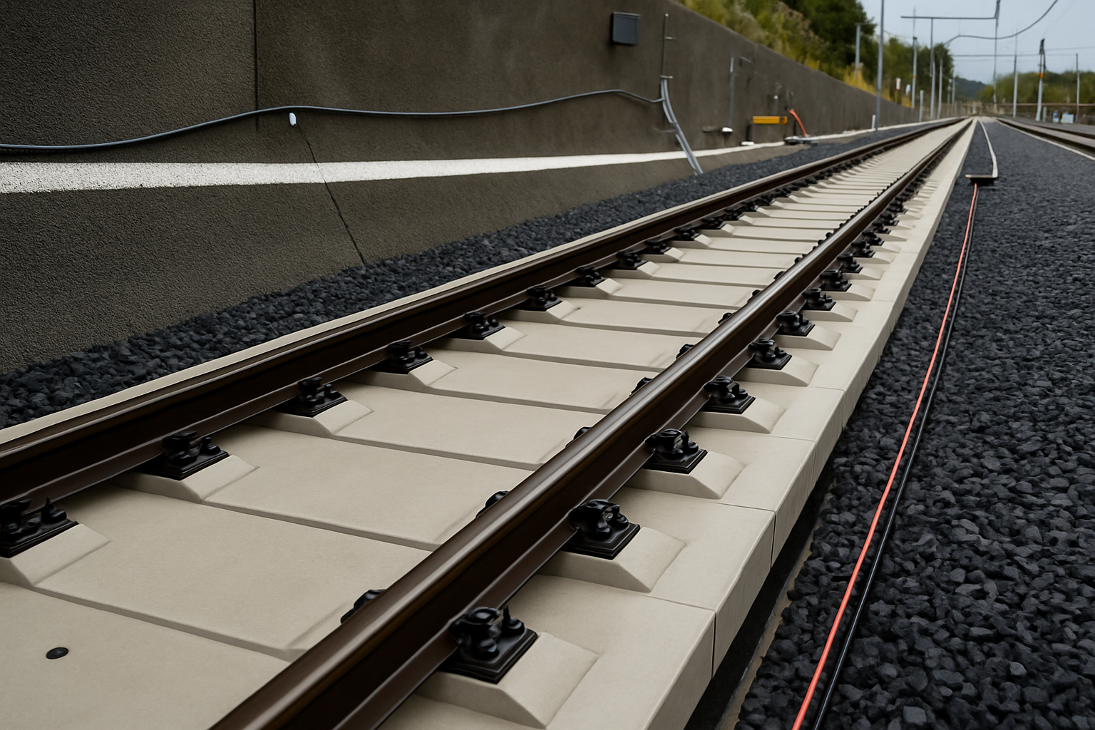 Ballastless Track Urban Metro